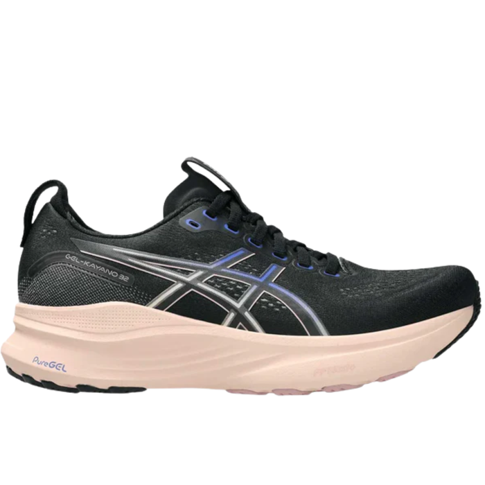 Tenis ASICS Kayano 32 Mujer Negro Running