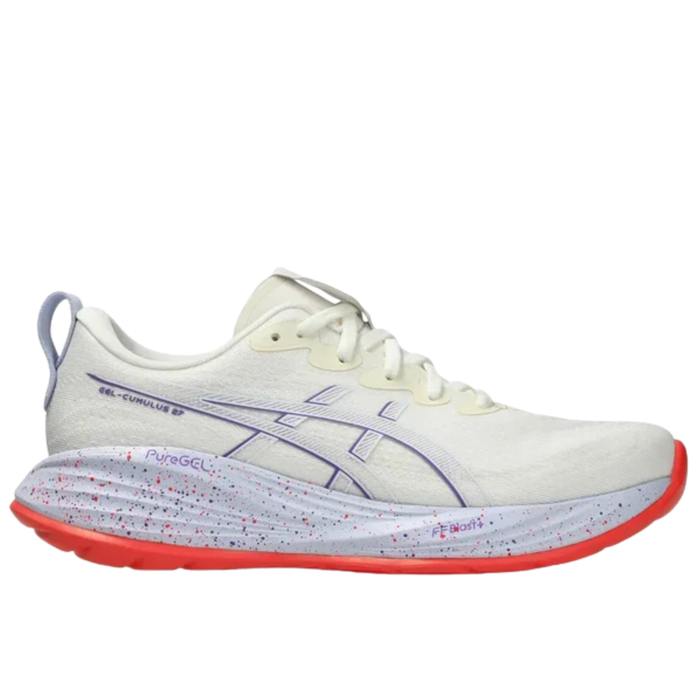 Tenis ASICS Cumulus 27 Tokyo Mujer Blanco Running