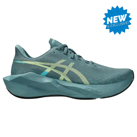 Tenis ASICS Novablast 6 Hombre Verde Running