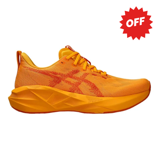 Tenis ASICS Novablast 5 Hombre Naranja Running