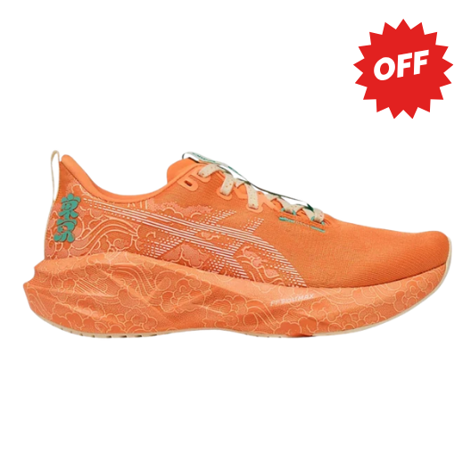Tenis ASICS Novablast 5 Tokyo Hombre Naranja Running