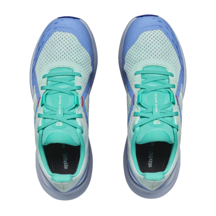 Tenis SALOMON Ultra Flow Mujer Verde Trail Running