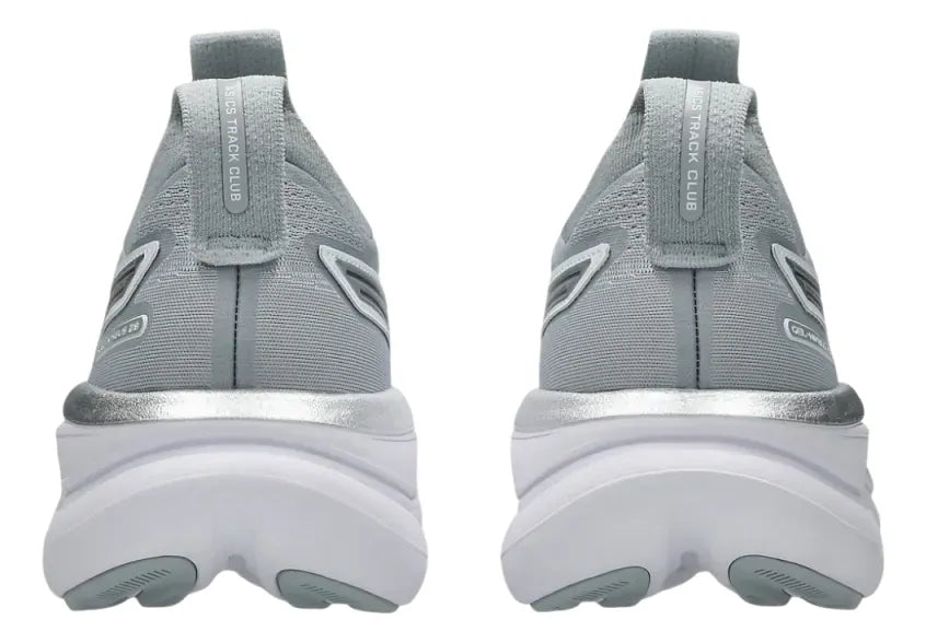 Tenis ASICS Nimbus 28 ATC Mujer Gris Running