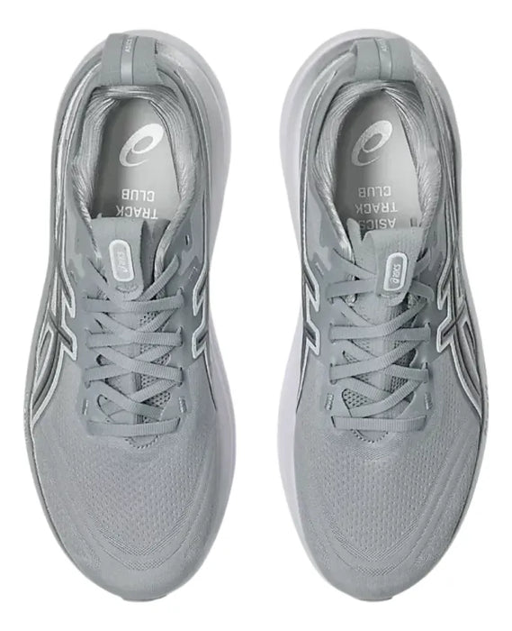 Tenis ASICS Nimbus 28 ATC Mujer Gris Running