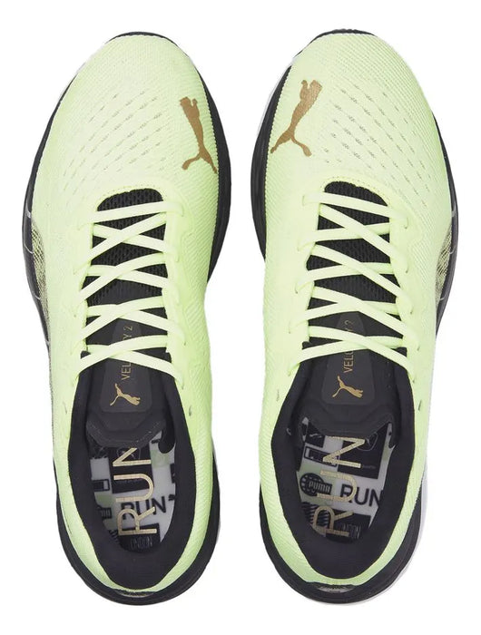 Tenis PUMA Velocity Nitro 2 Run 75 Hombre Amarillo Running