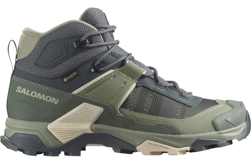 Bota SALOMON X Ultra 5 Mid Gore-tex Mujer Verde Hiking