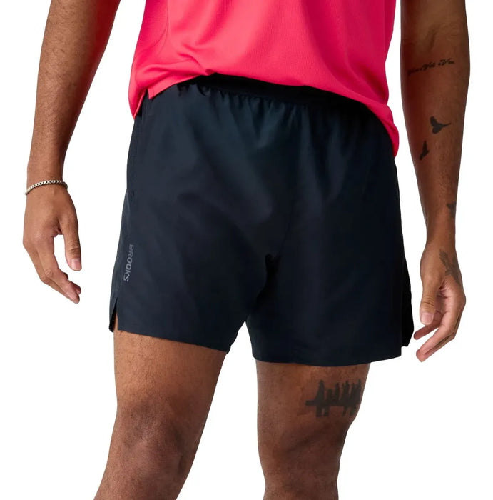 Short Brooks Dash 2-in-1 Short Hombre Negro Running