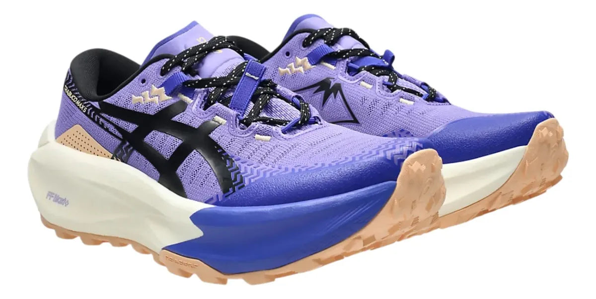 Tenis ASICS Trabuco Max 5 Mujer Morado Trail Running