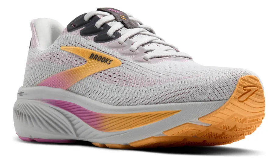Tenis BROOKS Ghost 17 Mujer Blanco Running