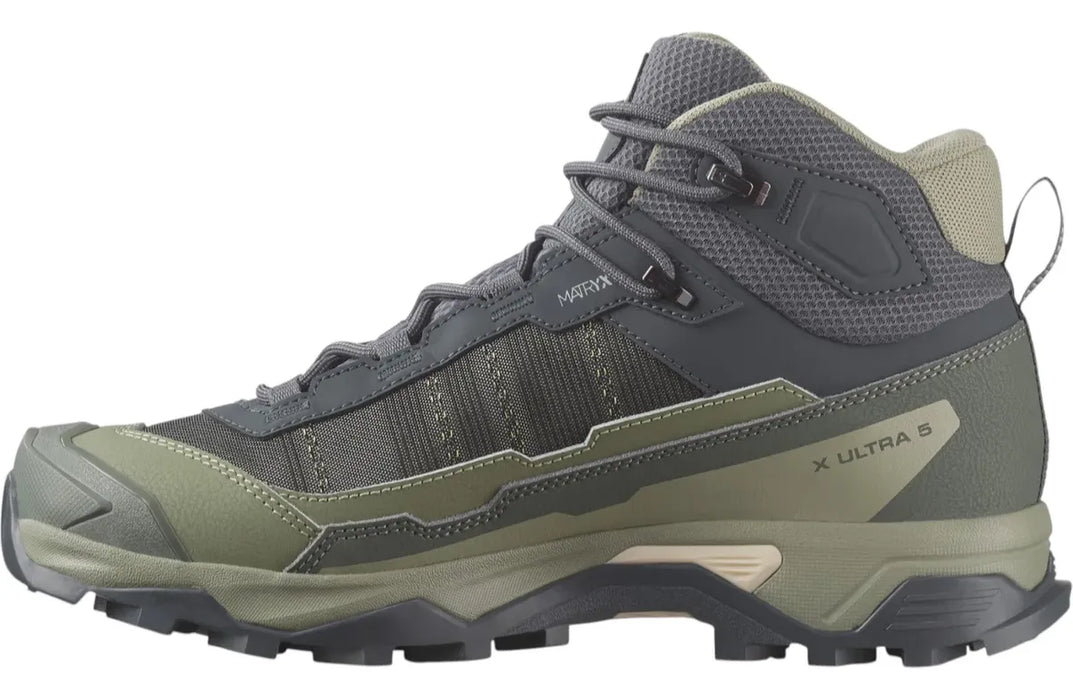 Bota SALOMON X Ultra 5 Mid Gore-tex Mujer Verde Hiking