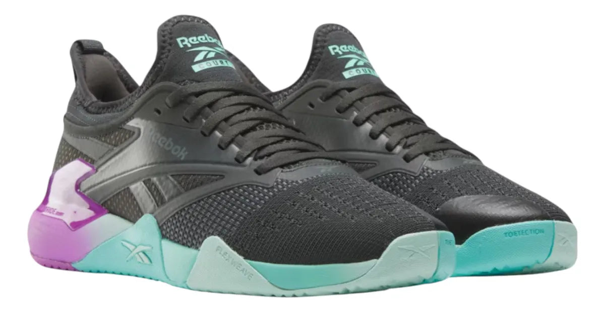 Tenis REEBOK Nano Court  Unisex Negro Padel