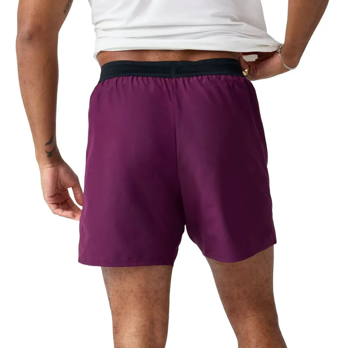 Short Brooks Dash 2-in-1 Short Hombre Vino Running