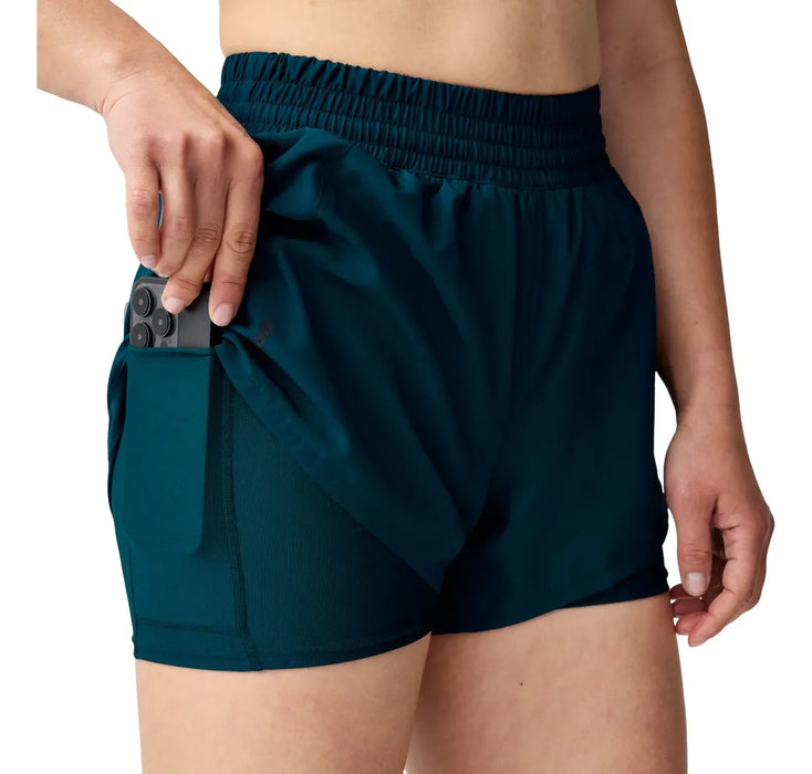 Short BROOKS Dash 2-in-1 Short Mujer Azul Running
