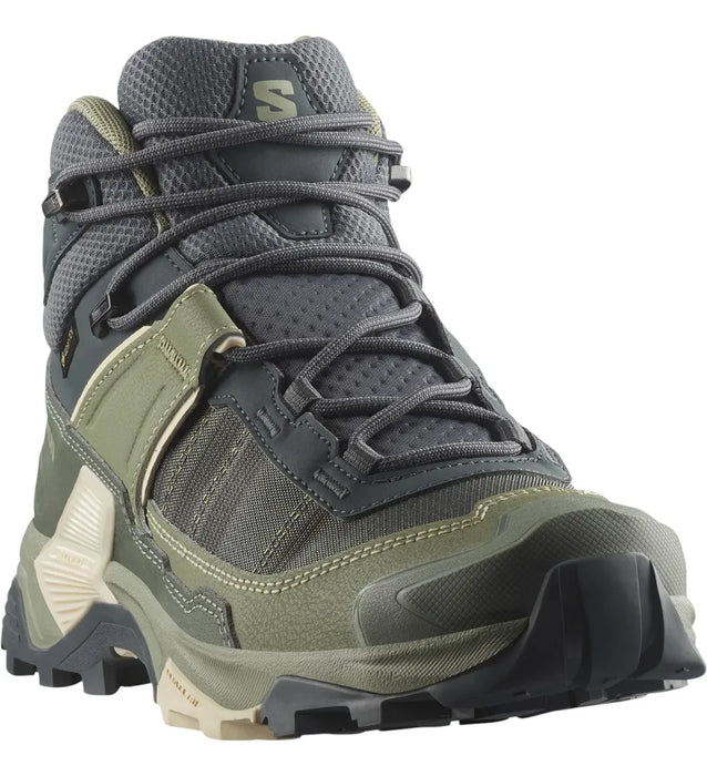 Bota SALOMON X Ultra 5 Mid Gore-tex Mujer Verde Hiking