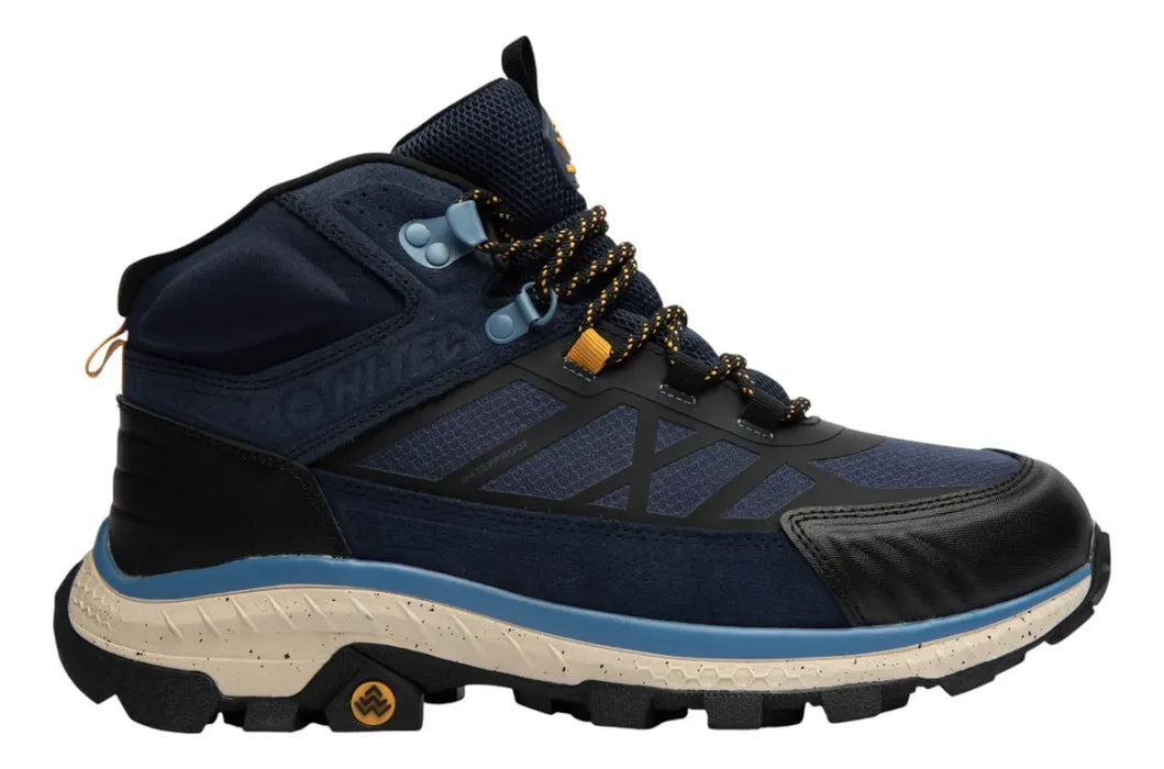 Botas HI-TEC Aww Mauna Mid Hiker Hombre Azul Hiking
