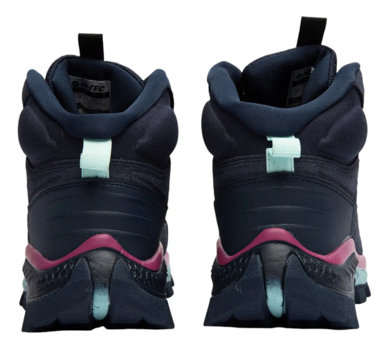 Botas HI-TEC Aww Mauna Mid Hiker Mujer Azul Hiking