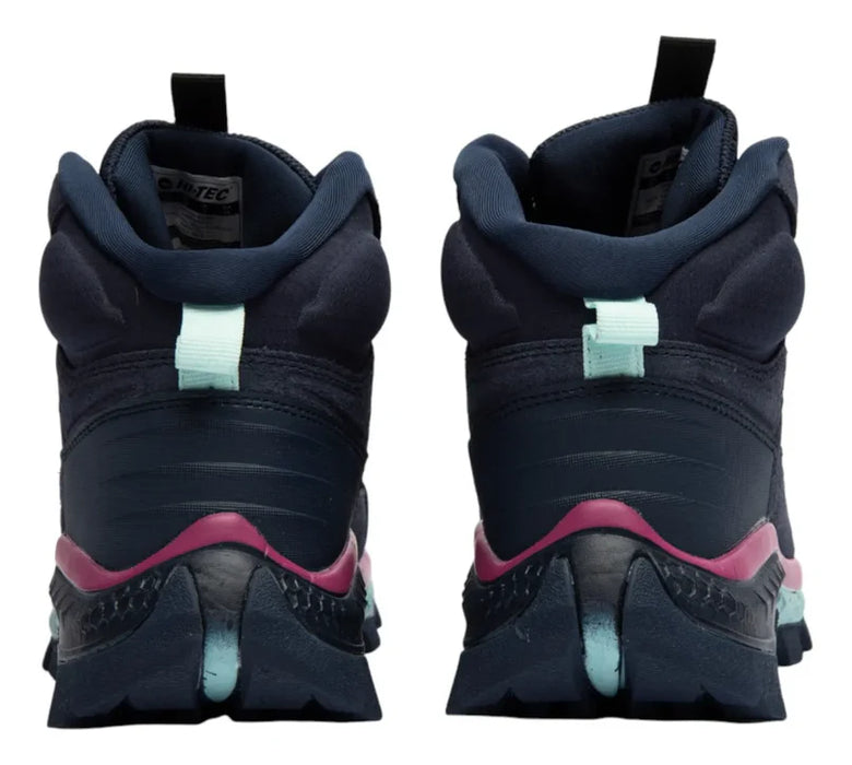 Botas HI-TEC Aww Mauna Mid Hiker Mujer Azul Hiking