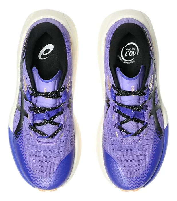 Tenis ASICS Trabuco Max 5 Mujer Morado Trail Running