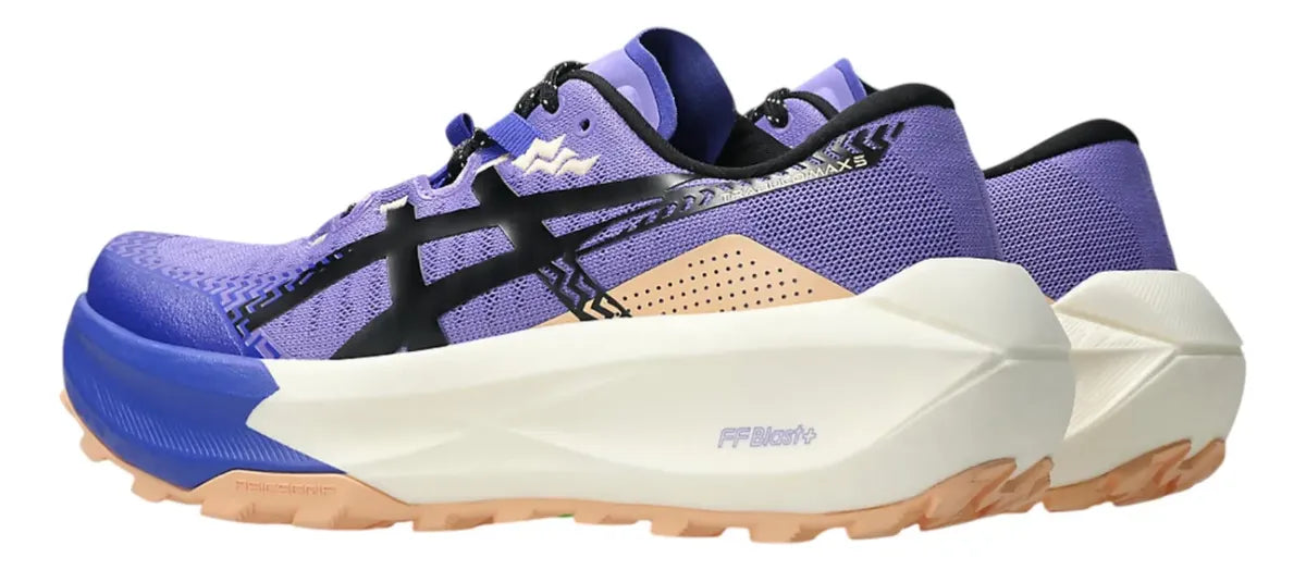 Tenis ASICS Trabuco Max 5 Mujer Morado Trail Running
