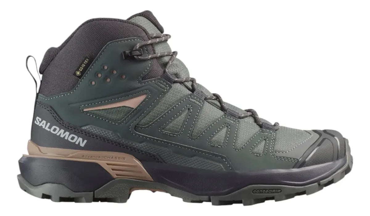 Bota SALOMON X Ultra 360 Mid Gtx Mujer Verde Hiking