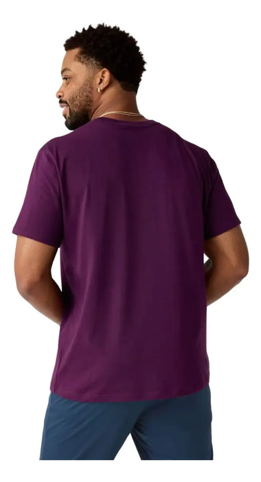 Playera BROOKS Graphic Short Sleeve Hombre Vino Running