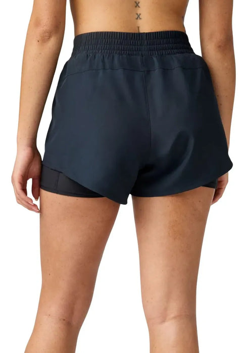 Short BROOKS Dash 2-in-1 Short Mujer Negro Running
