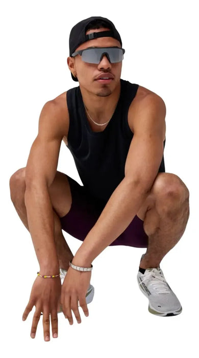 Playera Brooks Dash Singlet Hombre Negro Running