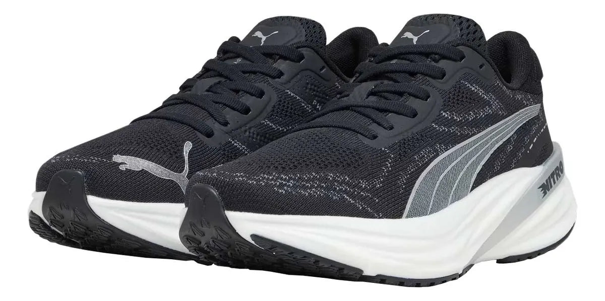 Tenis PUMA Magnify Nitro 2 Wn´s Mujer Negro Running