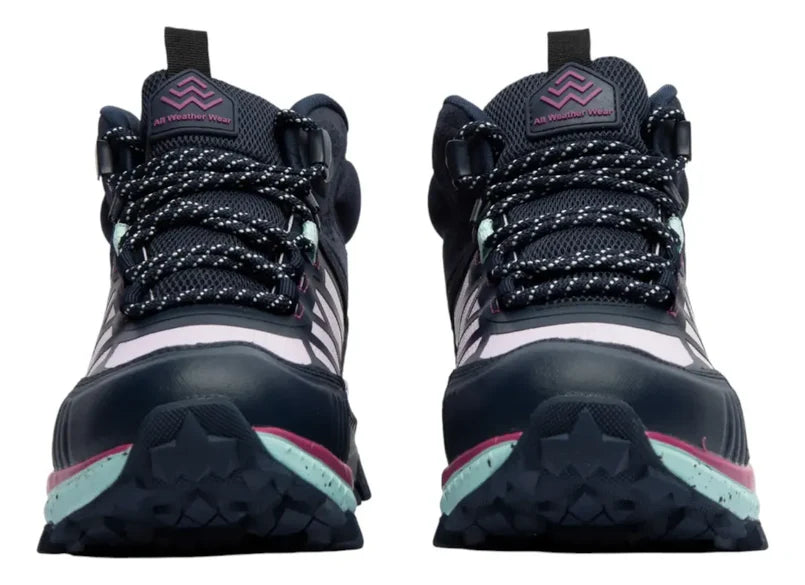 Botas HI-TEC Aww Mauna Mid Hiker Mujer Azul Hiking