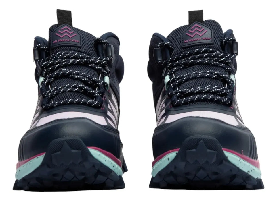 Botas HI-TEC Aww Mauna Mid Hiker Mujer Azul Hiking