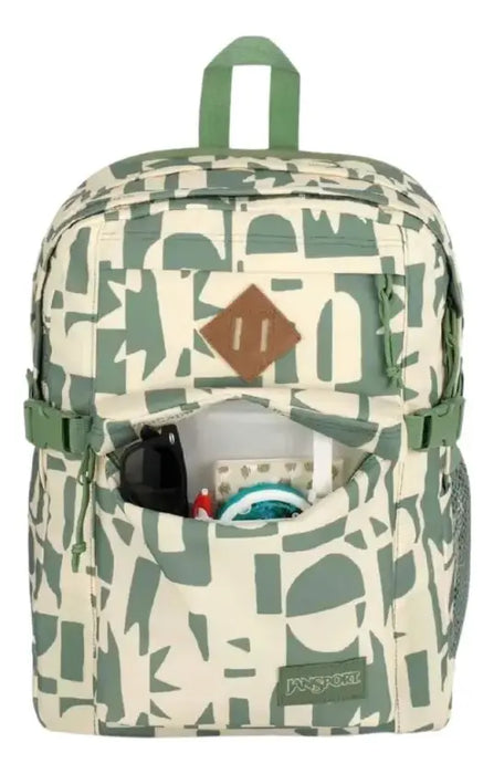 Mochila JANSPORT Main Campus unisex Verde