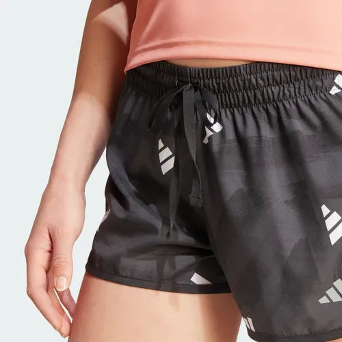 Short ADIDAS Brand Love Mujer Negro Running