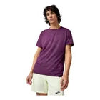 Playera Brooks Luxe Short Sleeve Hombre Morado Running