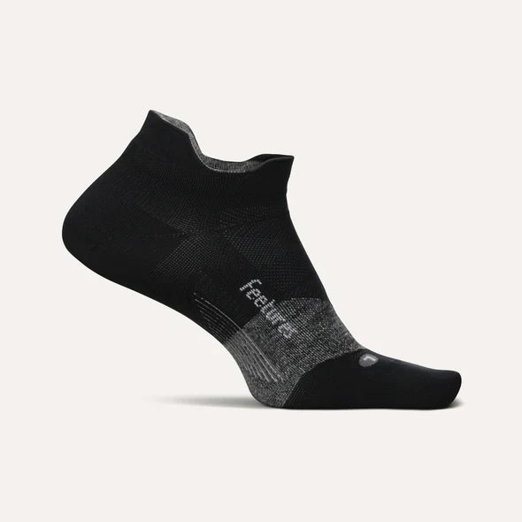 Calcetas FEETURES Elite Ultra Light No Show Tab Unisex Negro Running