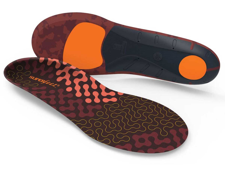 Plantillas SUPERFEET Cushion Low Unisex Rojo