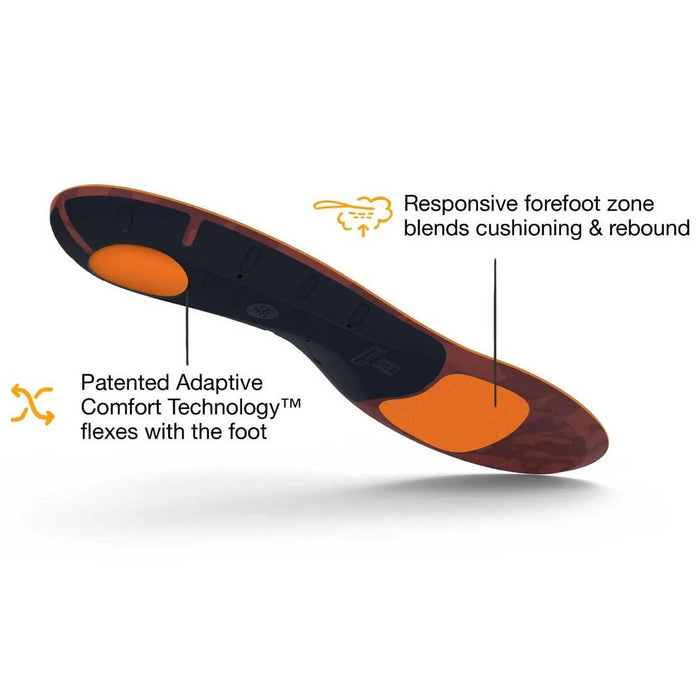 Plantillas SUPERFEET Cushion Low Unisex Rojo