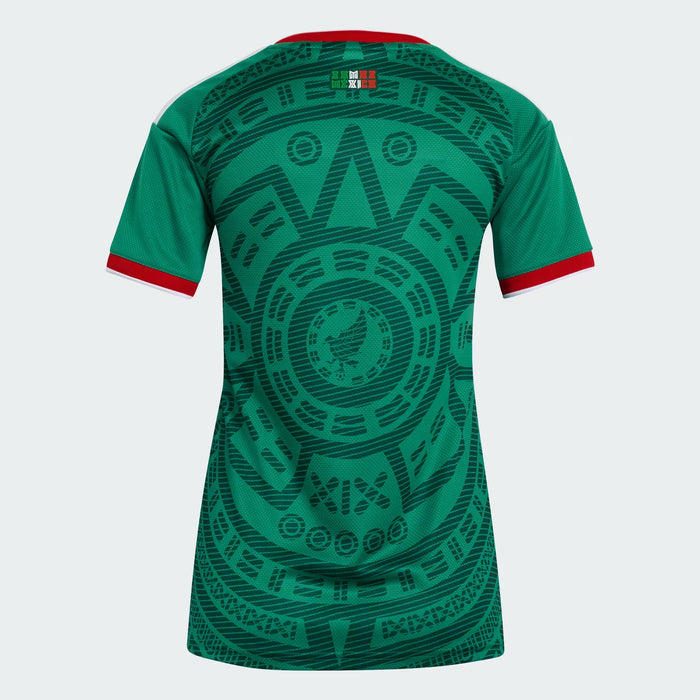 Jersey ADIDAS de Fútbol Local de la Selección Nacional de México 26 Mujer Verde