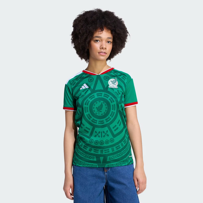Jersey ADIDAS de Fútbol Local de la Selección Nacional de México 26 Mujer Verde