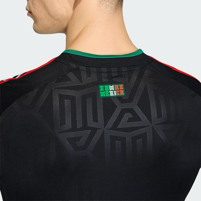 Jersey ADIDAS de Fútbol del Tercer Uniforme de la Selección Nacional de México 26 Hombre Negro