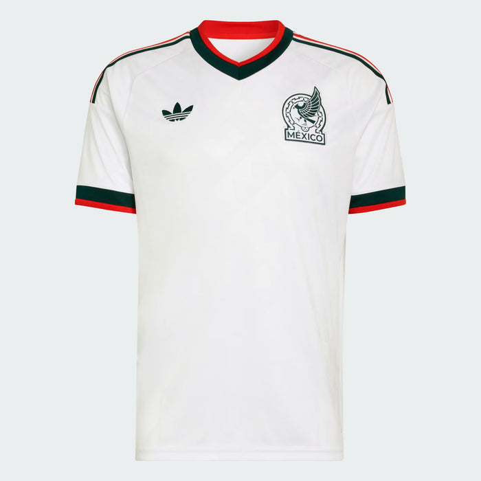 Jersey ADIDAS de Fútbol Visitante de la Selección Nacional de México 26 Hombre Blanco