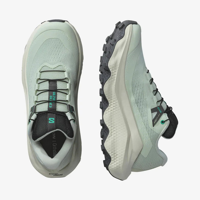 Tenis SALOMON Ultra Glide 3 Mujer Verde Trail Running