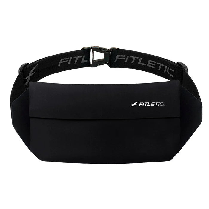 Cinturon FITLETIC Belt zipless Unisex Negro Running