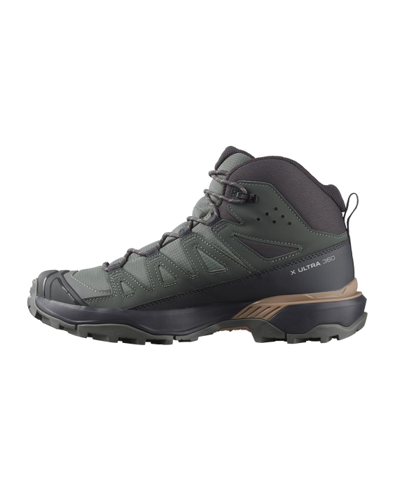 Botas SALOMON X Ultra 360 Mid Gtx Mujer Verde Trail