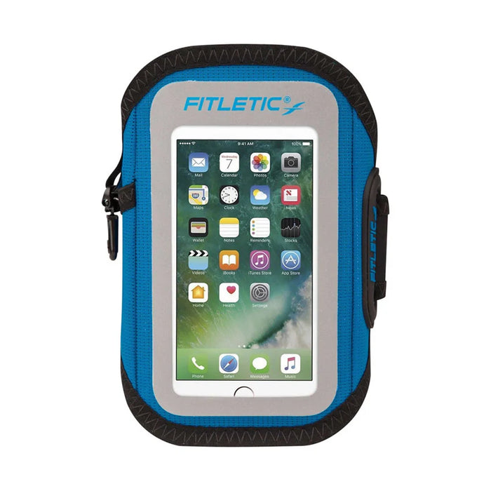 Porta Celular FITLETIC Armband Surge Unisex Azul Running