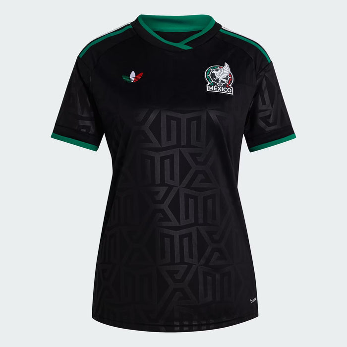 Jersey ADIDAS de Fútbol del Tercer Uniforme de la Selección Nacional de México 26 Mujer Negro