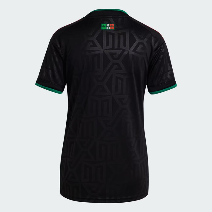 Jersey ADIDAS de Fútbol del Tercer Uniforme de la Selección Nacional de México 26 Mujer Negro