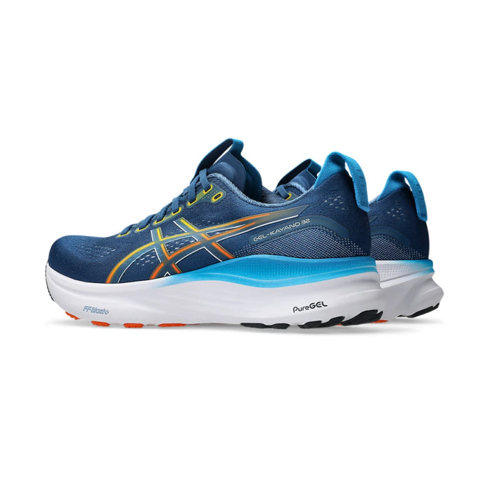 Tenis ASICS Kayano 32 Hombre Azul Running