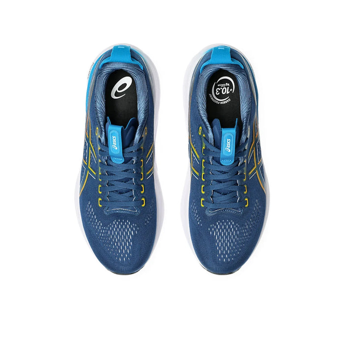 Tenis ASICS Kayano 32 Hombre Azul Running
