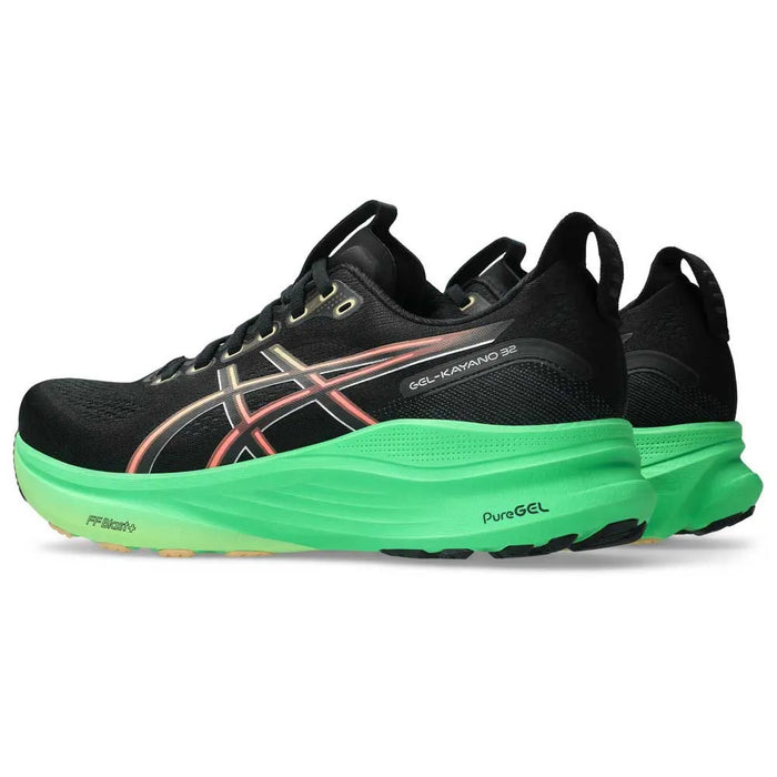 Tenis ASICS Kayano 32 Hombre Negro Running