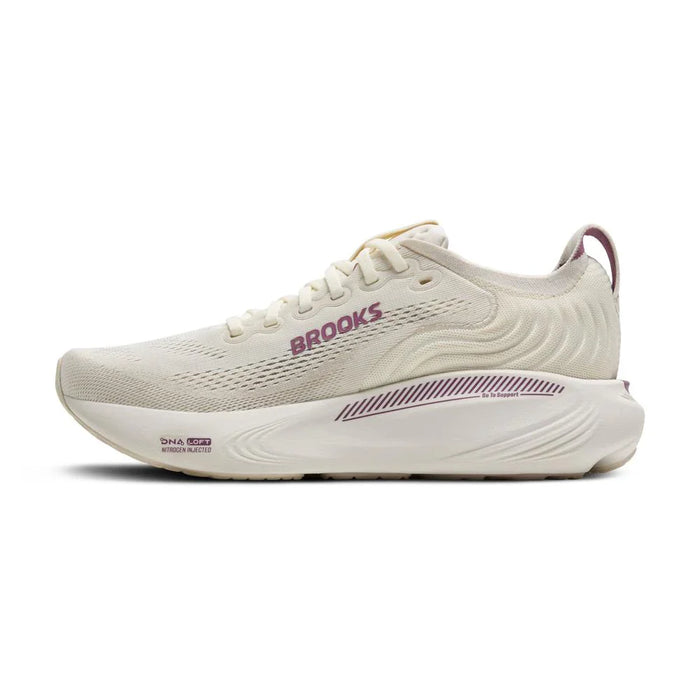 Tenis BROOKS Adrenaline Gts 25 Mujer Beige Running